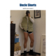 Shorts 绿动复古 美式 Uncle 休闲立领棉服马甲男士 保暖背心外套