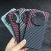 超轻薄凯夫拉纹适用华为mate70Air手机壳碳纤维裸机手感mate80promax细纹600D芳纶70 防摔保护壳套 60潮流个性