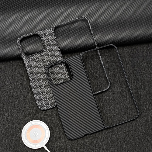 黑铂蜂巢适用谷歌Pixel11ProFold手机壳凯夫拉纹折叠屏轻薄P11Pro黑色pixel10A磁吸磨砂pixel10ProXL凯夫拉纹
