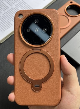 oppofindx8Ultra手机壳金甲素皮磁吸360度旋转支架适用findx8s+全包沙漠金属镜头x9轻奢软边p80散热15U防滑壳