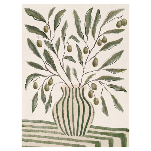 北欧小清新绿植高级感挂画ins风客厅卧室装饰画打印画芯贴画海报