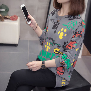 卫衣女春秋装加肥大码2025年新款外套韩版宽松套头卫衣胖mmT恤潮