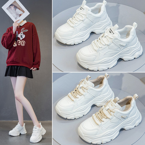 老爹鞋增高厚底运动休闲小白鞋