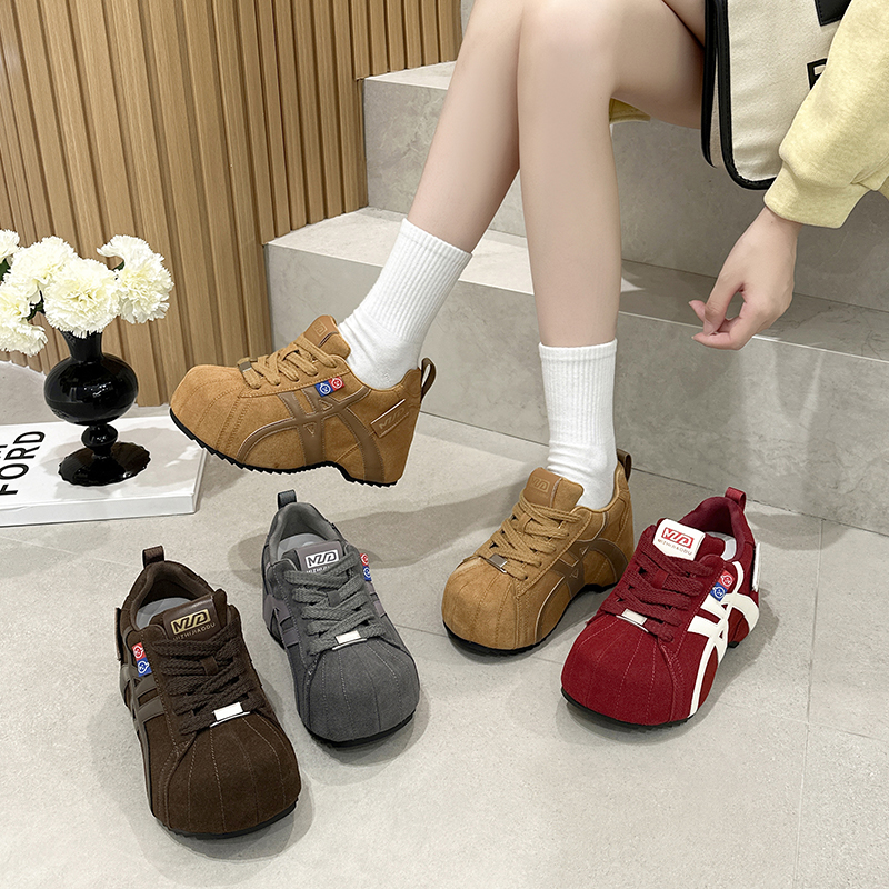 8cm时尚百搭老爹鞋勃肯阿甘鞋潮