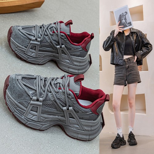 松糕厚底老爹鞋女轻便运动休闲鞋