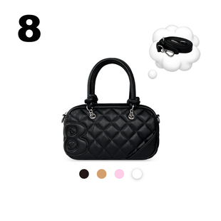 Pillow 2801 Mini 时髦精万能菱格纹迷你枕头包 Bag 小酒馆约会