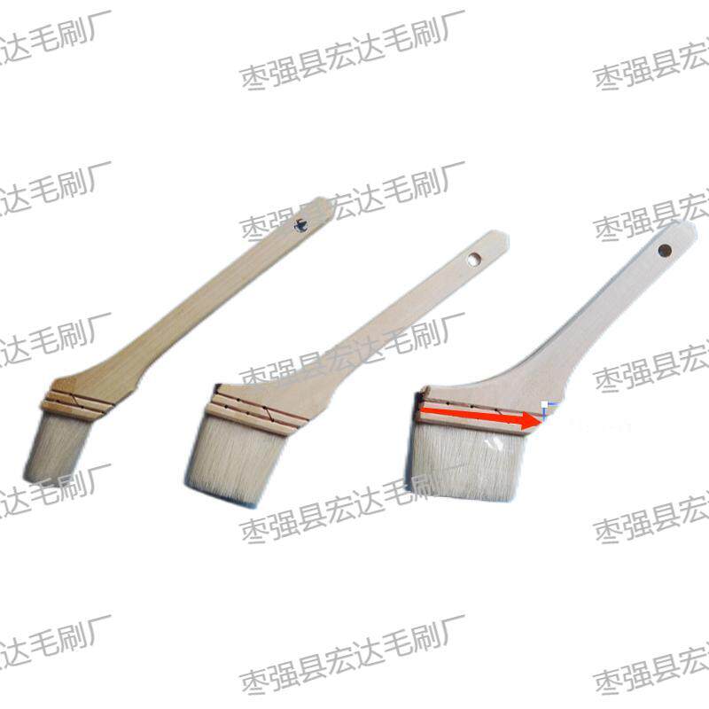 现货供应刷胶专用马蹄刷、异型刷、偏头刷、羊毛刷、斜头刷
