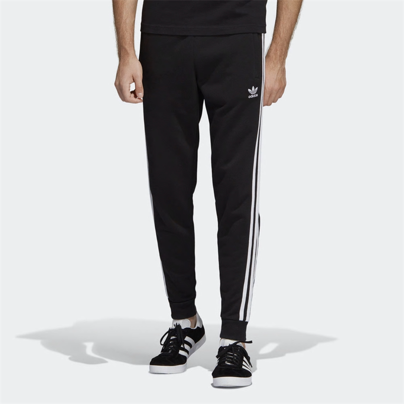 adidas/阿迪达斯三叶草冬季男子时尚潮流简约休闲运动长裤 dv1549