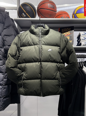 NIKE耐克男子羽绒服25冬新款LOGO户外保暖防风鸭绒外套夹克IM2081