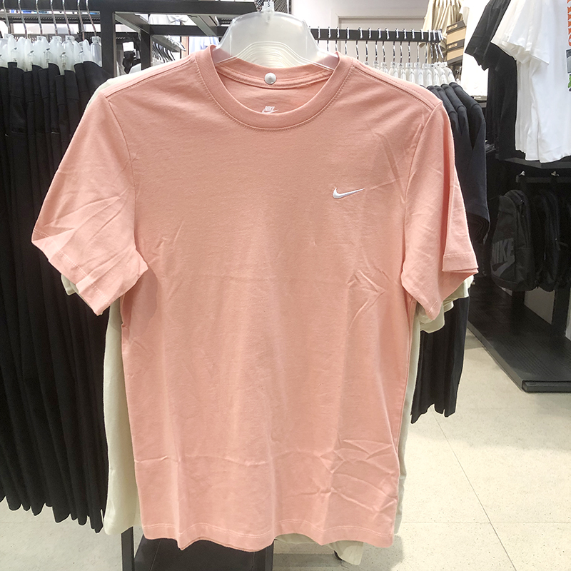 正品Nike/耐克夏季男子简约百搭休闲运动透气短袖T恤 BV0508-824