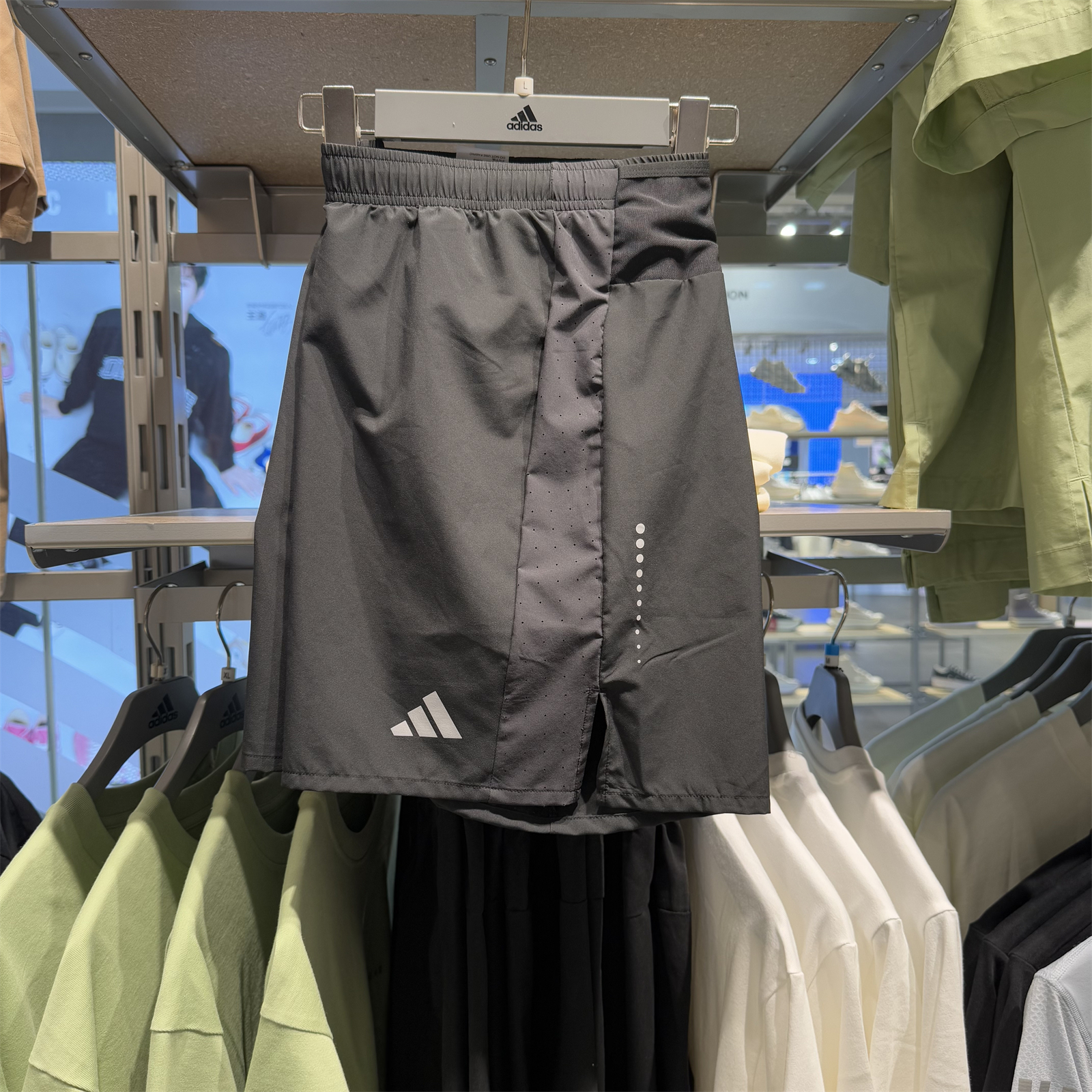 阿迪达斯男子运动短裤休闲裤