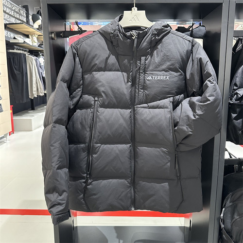 阿迪达斯羽绒服男鹅绒外套
