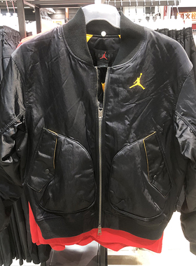 正品NIKE/耐克 JORDAN男子运动休闲夹棉棒球服夹克外套CZ1191-010