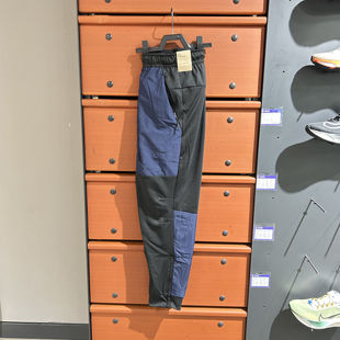 正品Nike/耐克男子梭织加绒拼接宽松跑步运动收口长裤FB8602-010