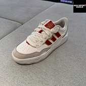 红色厚底运动休闲鞋 Adidas阿迪达斯男女板鞋 马年限定新年款 KH9021