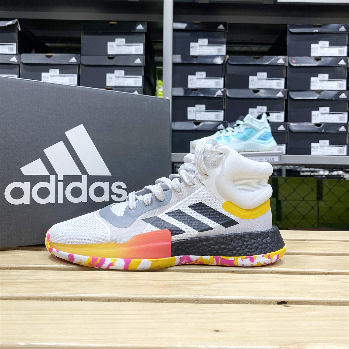 adidas/阿迪达斯男子marquee boost运动休闲篮球鞋eh2373 g26212