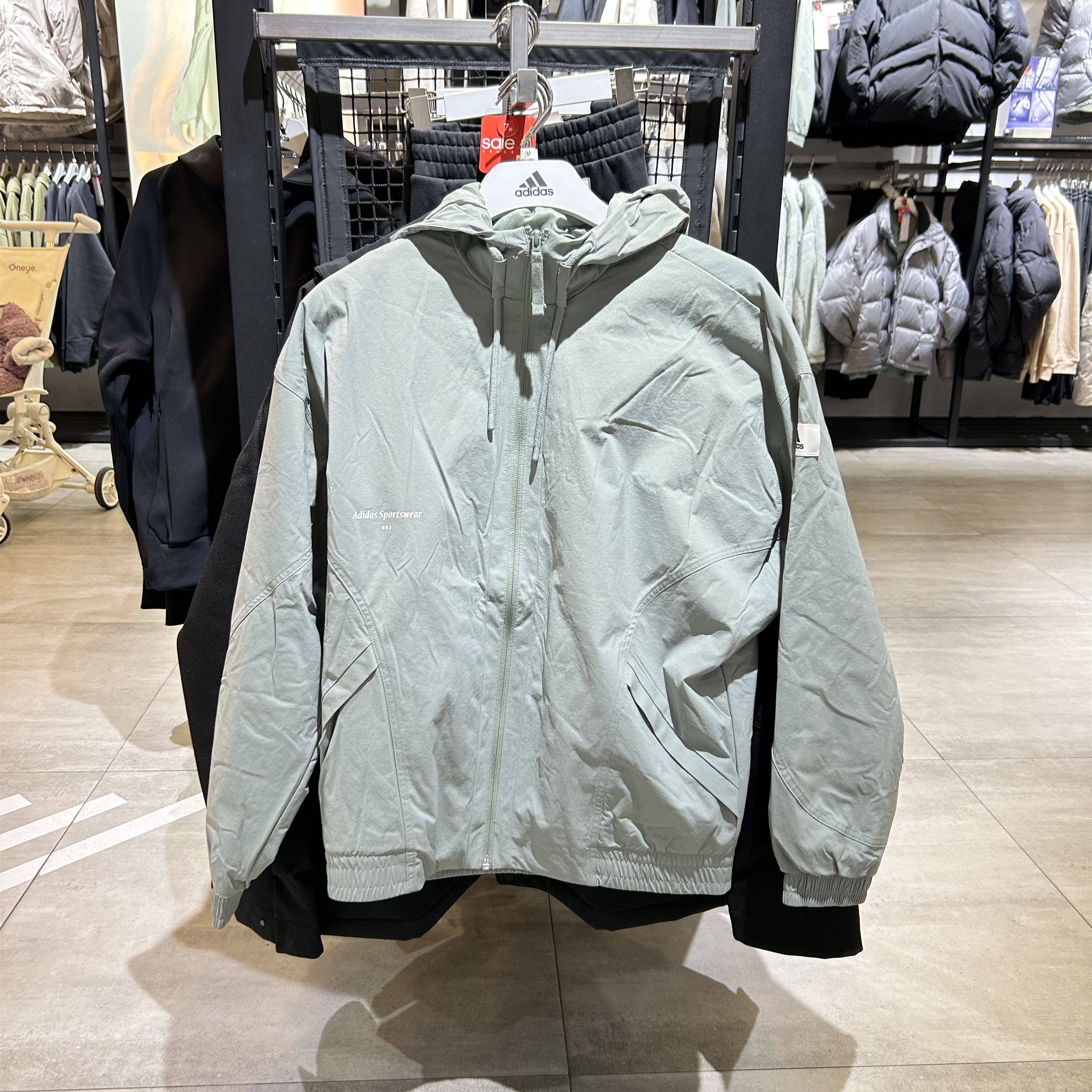 Adidas/阿迪达斯休闲梭织外套