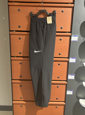 正品Nike/耐克男裤冬季加绒梭织训练跑步休闲运动长裤 DQ6592-010