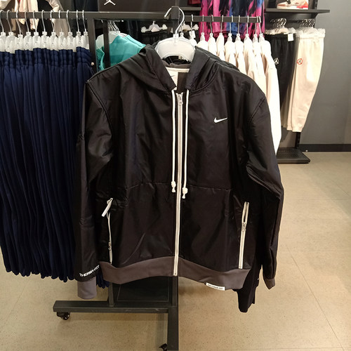 正品Nike/耐克男子外套运动防风休闲连帽夹克男士外套DQ6185-010
