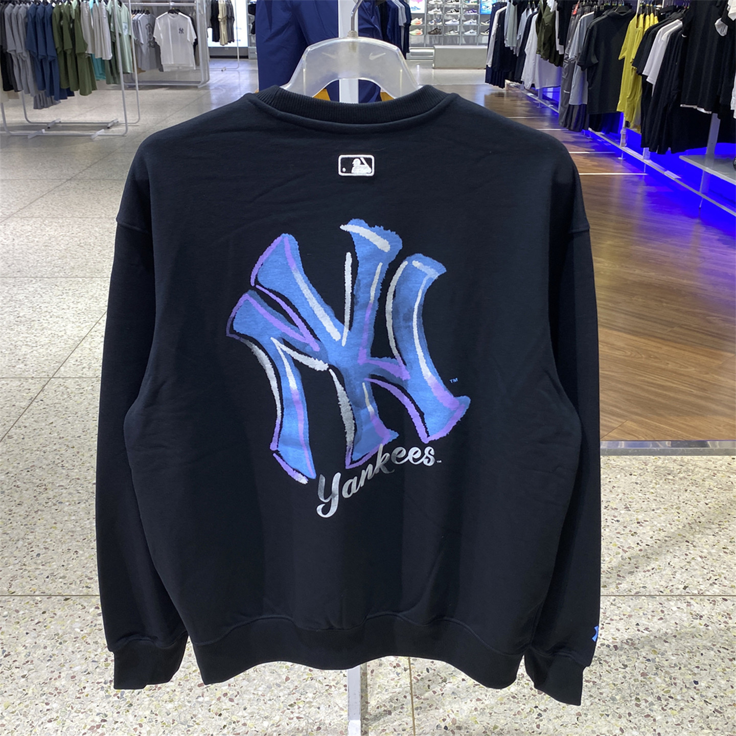 MLB男女情侣卫衣套头打底衫