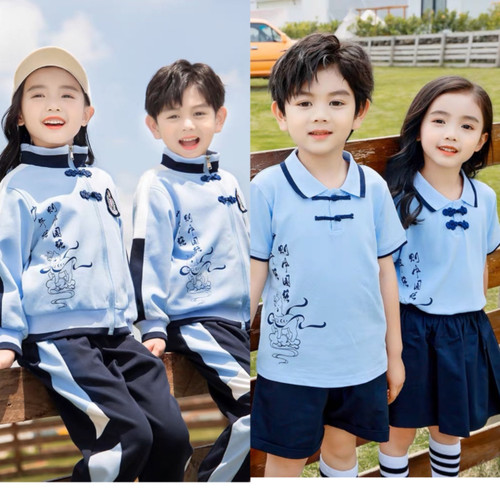 幼儿园园服班服民族风运动套装