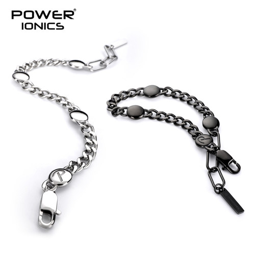POWERIONICS男女钛钢手链刻字