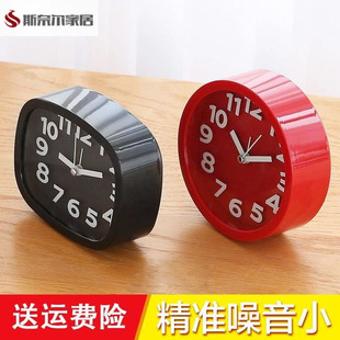 台式创意个性学生儿童钟表床头石英钟桌面小摆件闹钟电子时钟