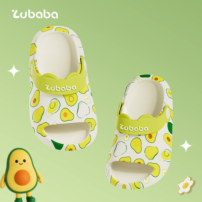 儿童洞洞鞋夏季男童女童可爱软底拖鞋室内外小孩凉拖鞋休闲沙滩鞋