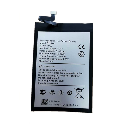 适用于传音TECON CAMON 40Pro 4G CM6手机电池battery BL-54AT