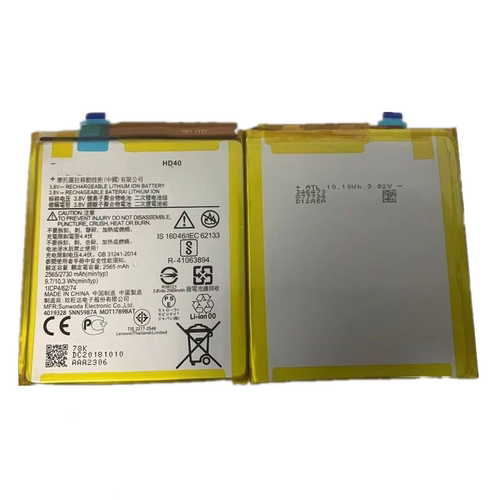 适用于摩托罗拉moto z2 force xt1789-01/03/05手机电池电板HD40