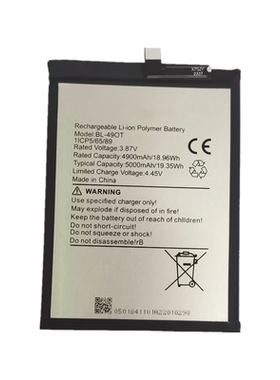 适用于传音TECNO CAMON20 TECNO CK6n手机电池BL-490T BL-49OT