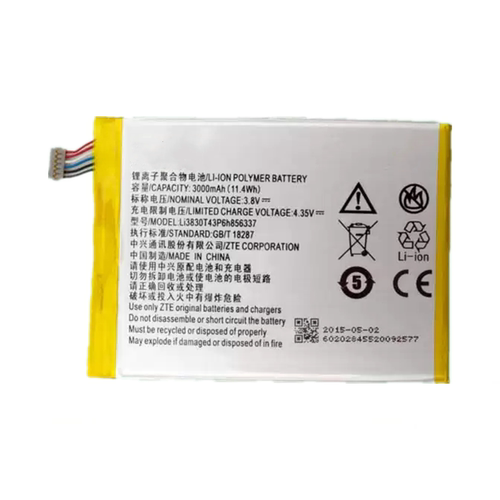 适用中兴N939St威武3青春版 V5三代手机电池Li3830T43P6h856337