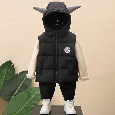 奥特曼男童春秋冬季羽绒棉马甲