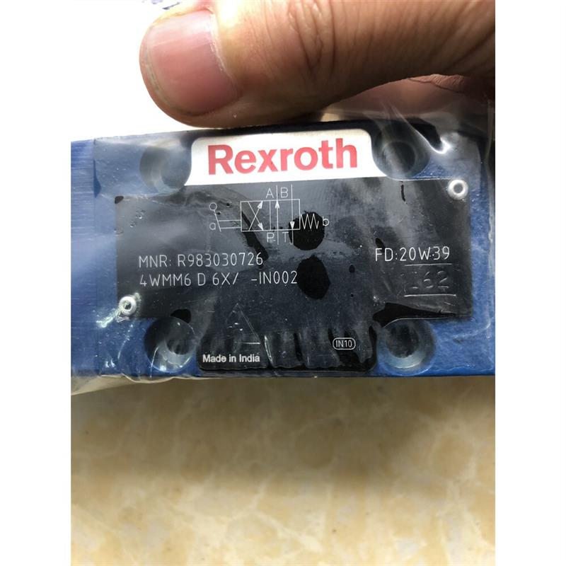 4WMM6D6X/-IN002 R983030726手动阀6通径原装4WMM6D6X/
