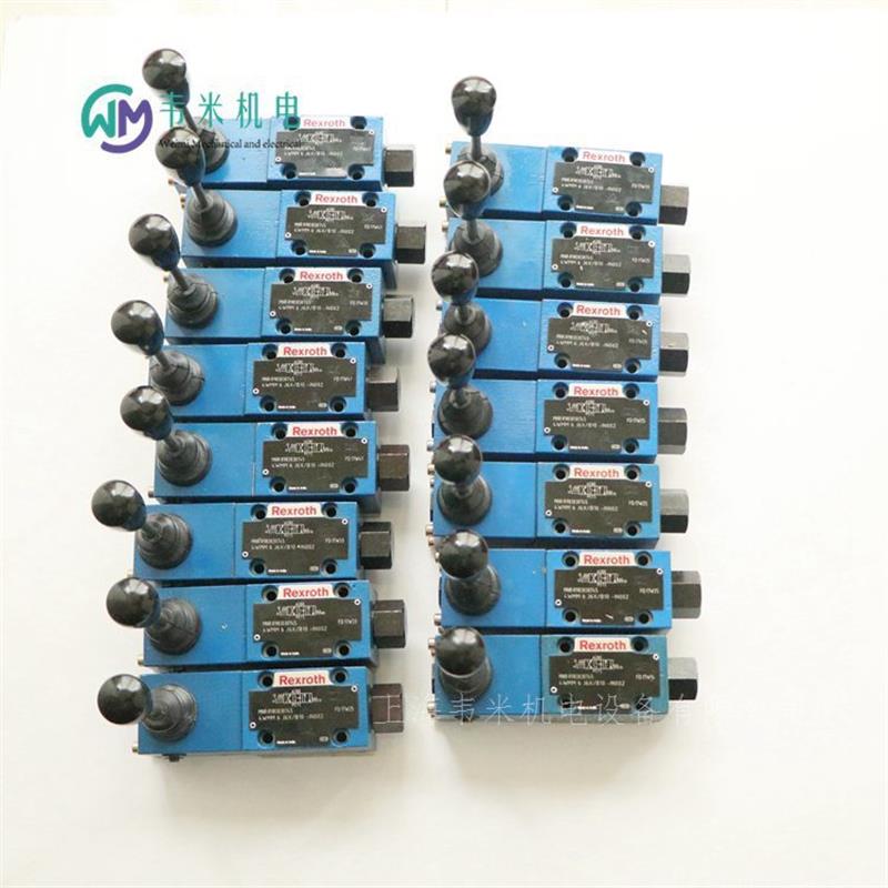 6通径带节流插件带手柄液压阀R900408046 4WMM6D5X/F/B12