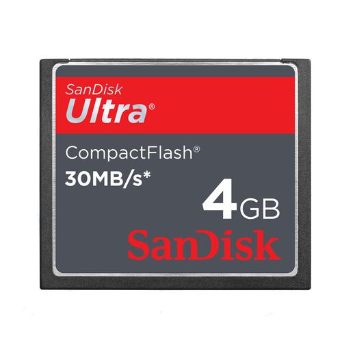 闪迪4g高速CF卡30MB/s相机卡
