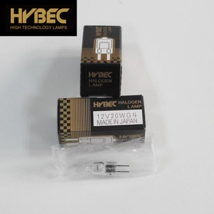 日本HYBEC卤钨灯JC12V20W35W50W仪器灯泡生化分析仪灯泡G4G6.35
