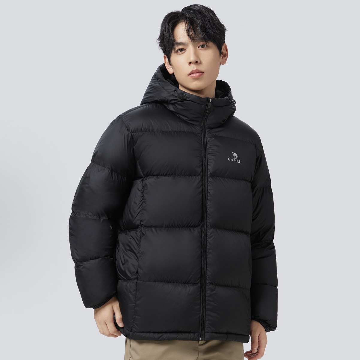 骆驼火山羽绒服2025秋冬户外加厚男女同款M13CR07089 M33CR07131