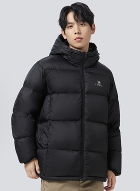 骆驼火山羽绒服2025秋冬户外加厚男女同款M13CR07089 M33CR07131