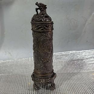 复古纯铜瑞兽独角兽獬豸摆件家居法务办公室装饰品开业礼品摆设