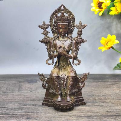 仿古大藏佛,古佛摆件黄铜潇湘藏佛摆件