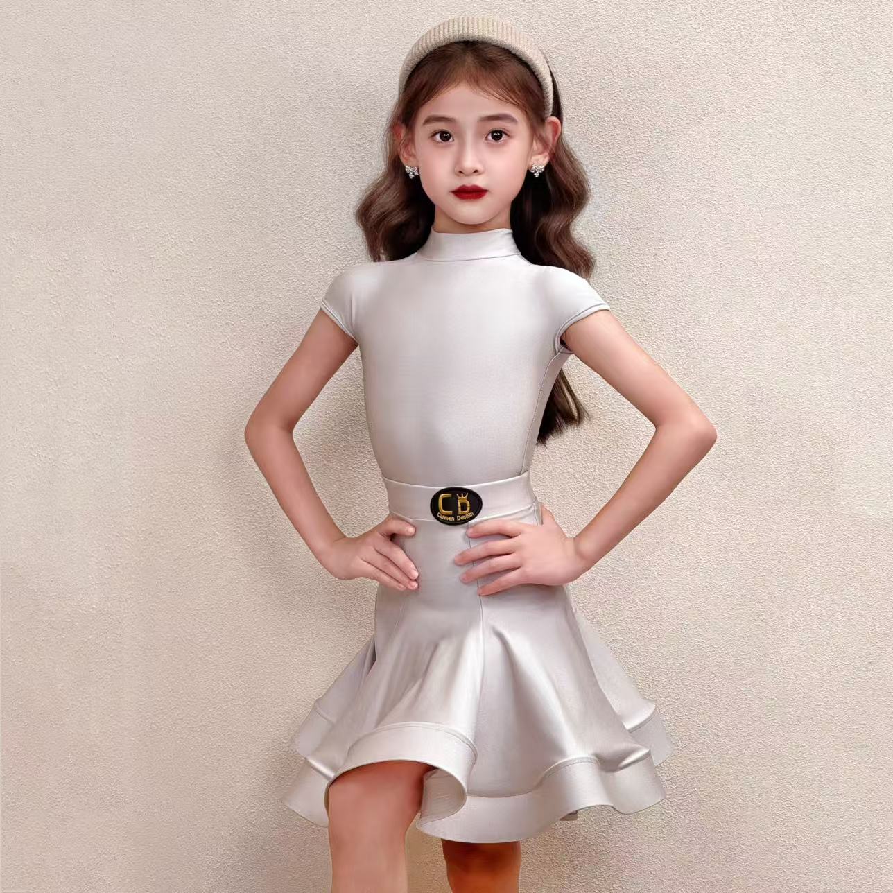 氨纶舒适拉丁舞比赛规定服