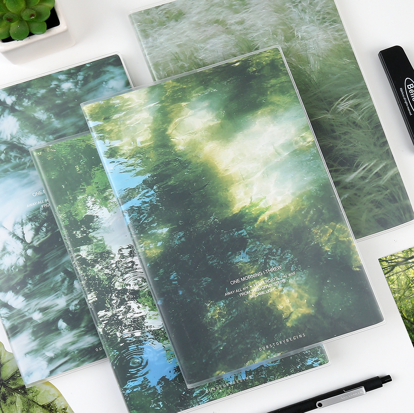 初品夏日碎影胶套本笔记本