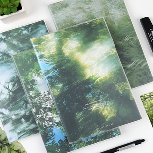 初品官方/夏日碎影 胶套本 中国风创意唯美简约复古商务办公学生横线笔记本文具记事本日记本子B5