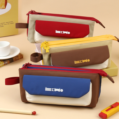 三重奏外口袋多开口巧克力包