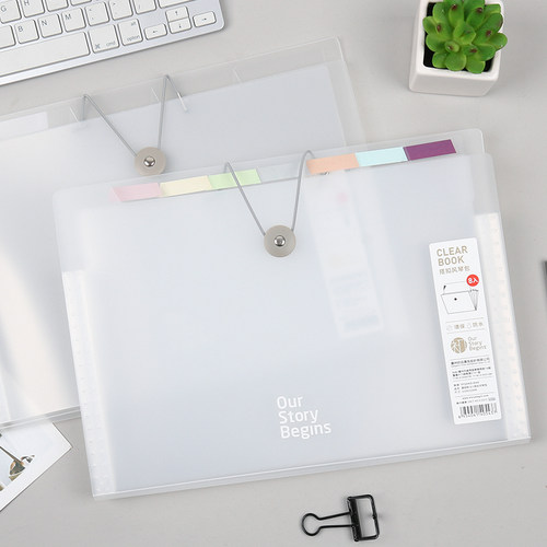 初品风琴包基础款搭扣简约商务