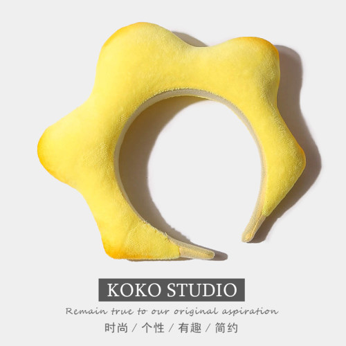 抖音网红同款晴空酱女萌星星发箍