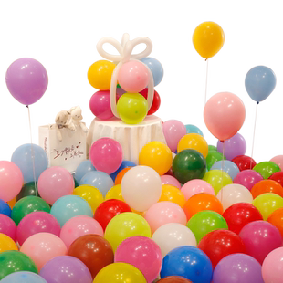 多巴胺开业装饰气球批发马卡龙加厚无毒儿童生日场景布置结婚彩色