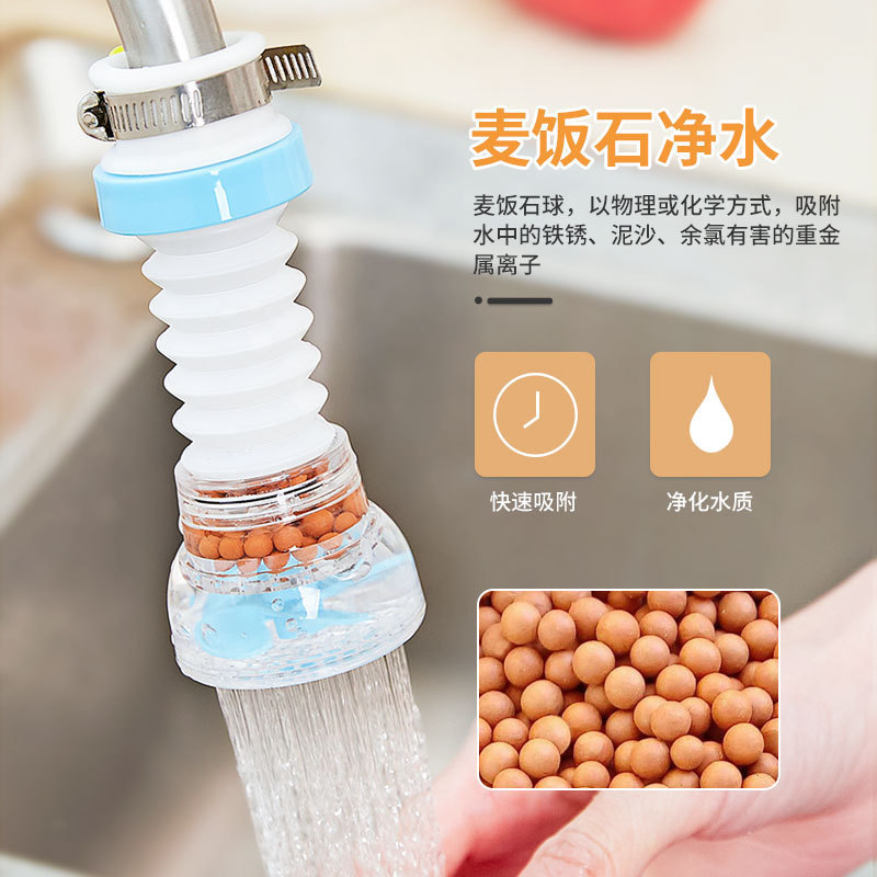 大城小铺家用厨房防溅头可调节池