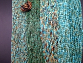 鼓珠 6乘3 腰珠 伊朗绿松石桶珠 2MM 2.5MM 5乘3 手链Diy饰品材料